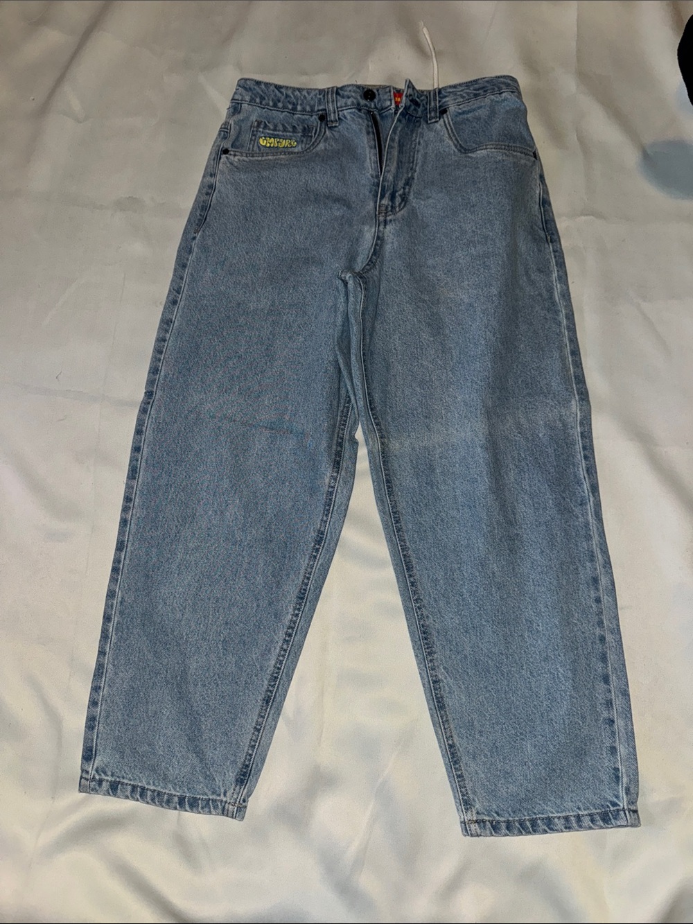 Empyre Light Blue Relaxed Fit Men's Jeans